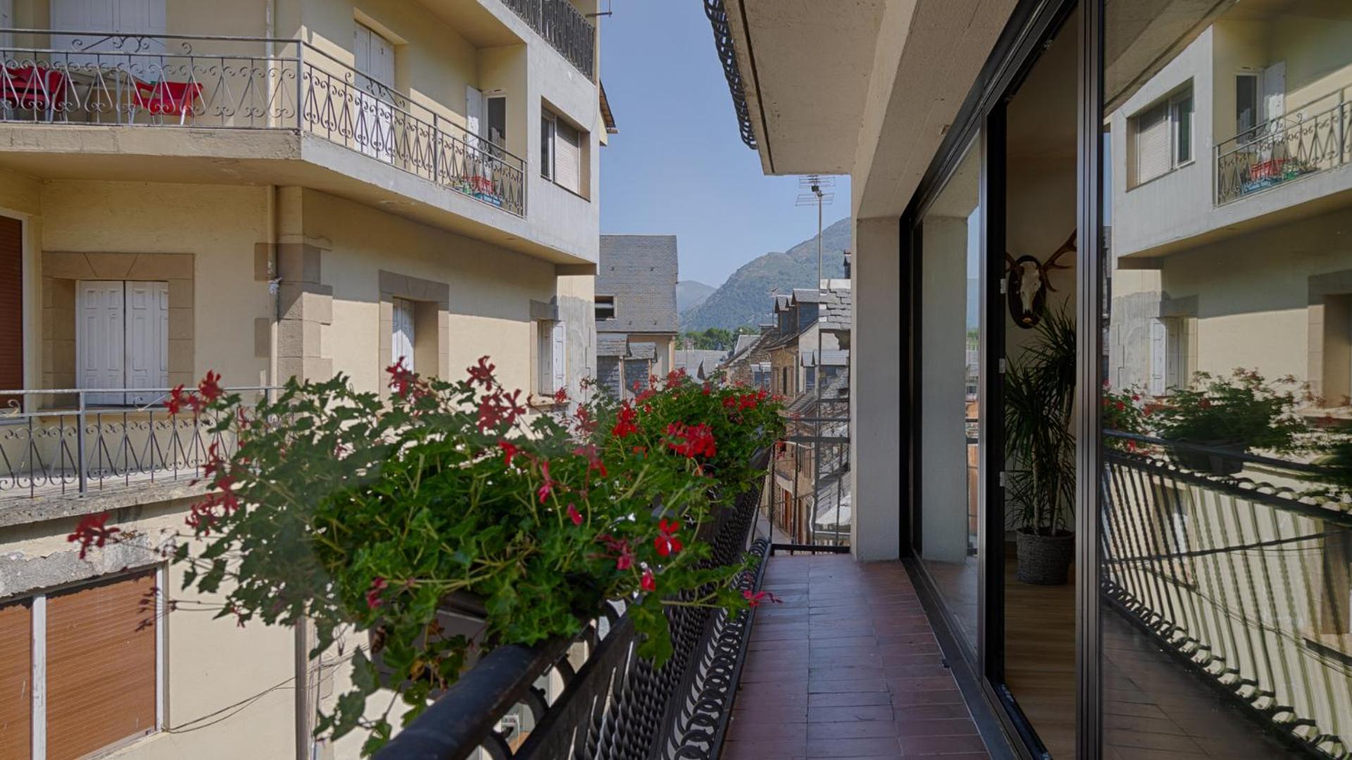 Ferienwohnung Casa Tino Les Exterior foto