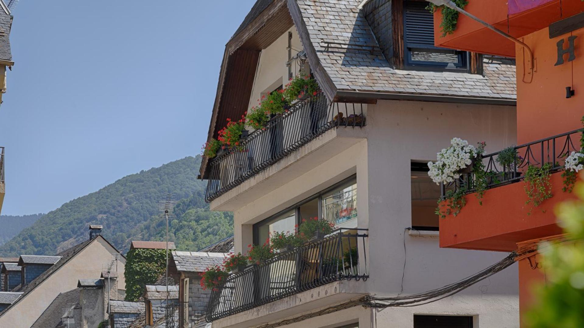 Ferienwohnung Casa Tino Les Exterior foto